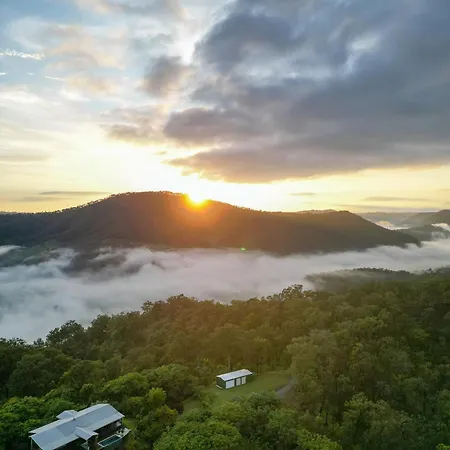 Luxurious Hinterland Retreat Heated Pool Gold Coast Hinterland Near Lamington National Park & O'Reilly'S Canungra Valley Vineyard Exterior photo